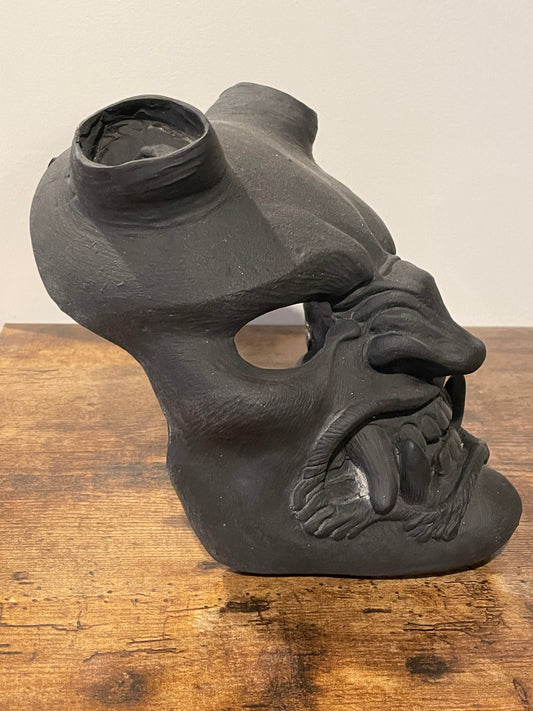 Missmonster DIY Blank Cast Krampus Mask (No Horns)