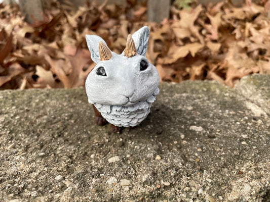 Wolpertinger Resin OOAK Designer Toy - Bald Eagle